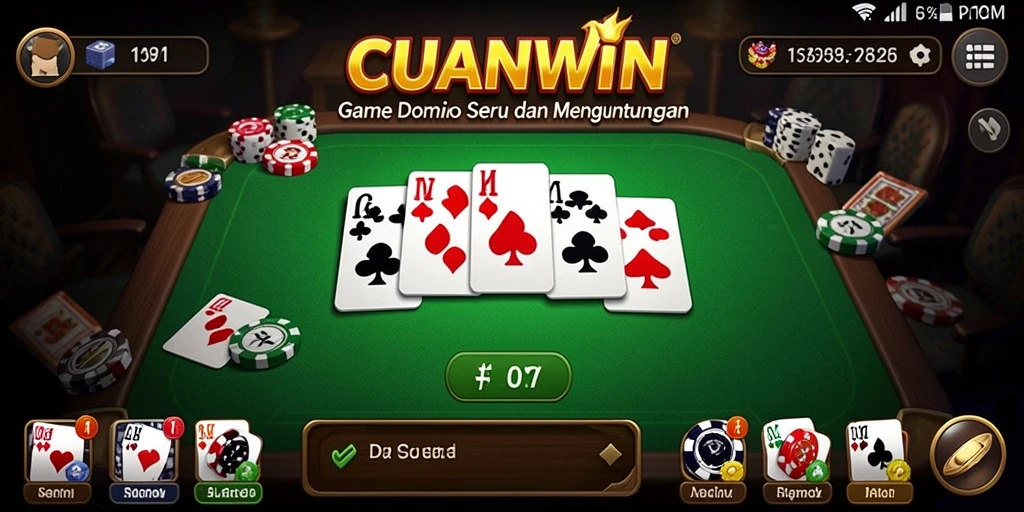 Menampilkan gameplay seru dan interaksi di CUANWIN.