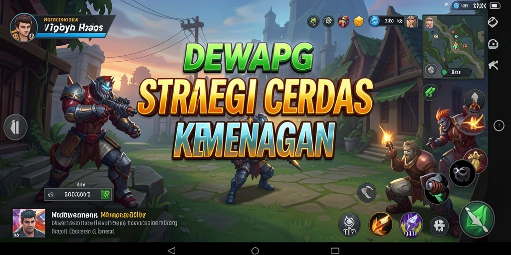Tampilan gameplay DEWAPG yang mendebarkan dan penuh strategi.