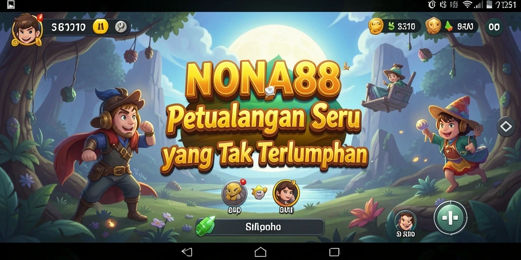 Tangkapan layar NONA88 menunjukkan momen penuh aksi dalam petualangan.